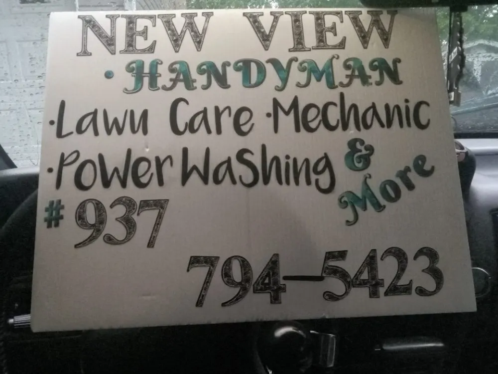 Trusted residential landscaping in Urbana, OH - New View power washing, lawn care, Mechanic & More