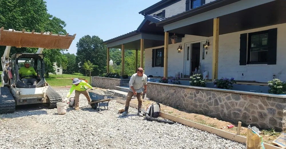 Professional landscape installation in Westminster, MD - New Village Landscape & Tree Services