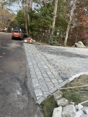 New village landscaping