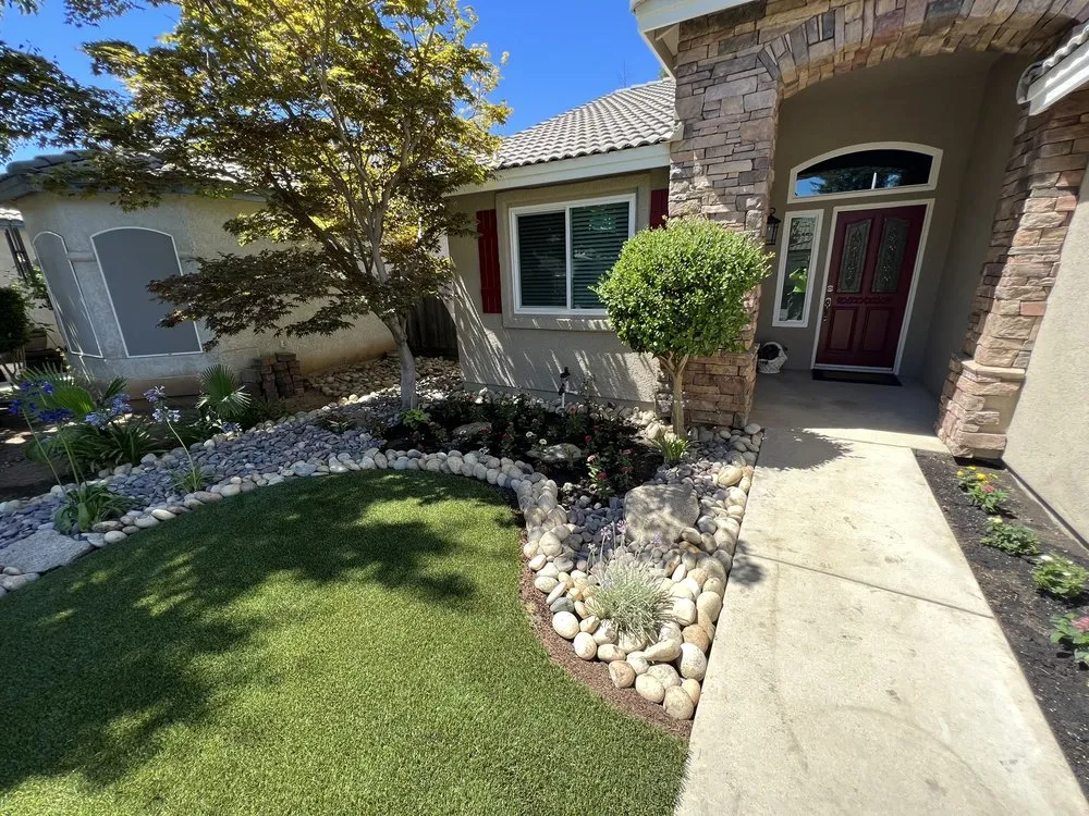 Top-rated landscape design in Fresno, CA by New Vision Landscape Company