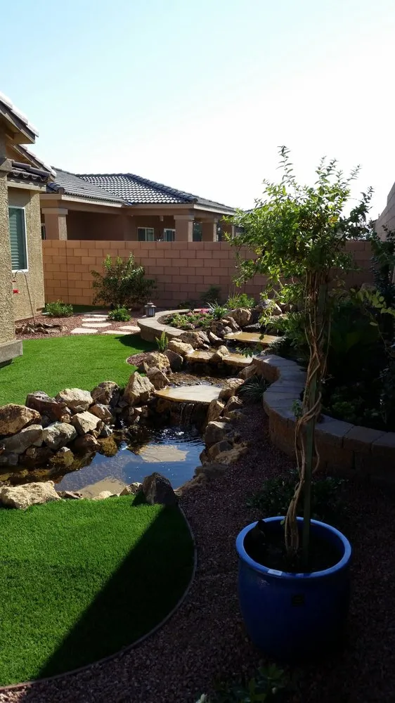 Custom landscape design experts serving Las Vegas, NV - New Vision Landscaping By Gabriel