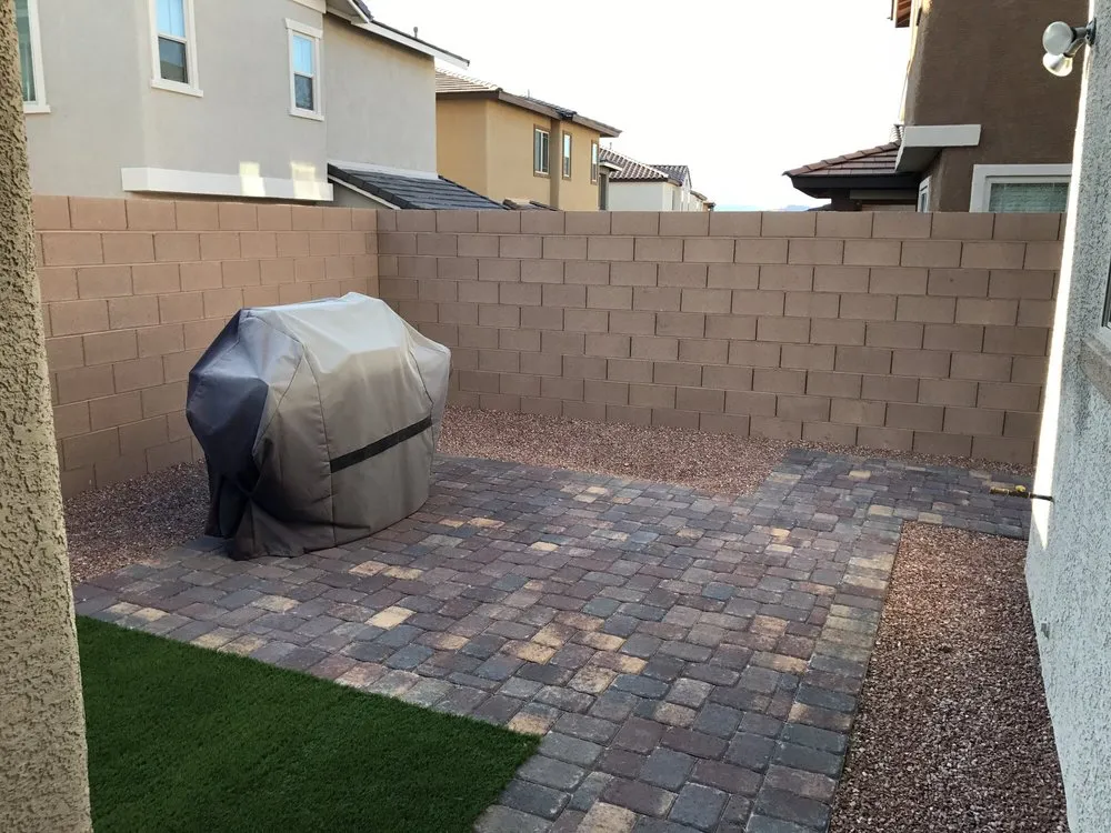 Custom outdoor landscaping for residential properties in Las Vegas, NV by New Vision Landscaping By Gabriel
