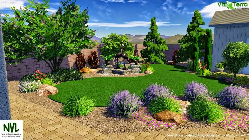 Local landscape installation near you in Las Vegas, NV by New Vision Landscaping By Gabriel