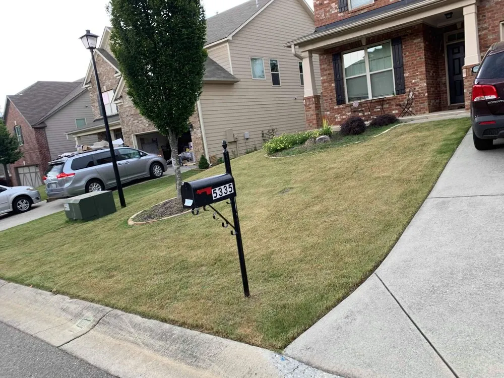 Professional yard maintenance in Cumming, GA by New Vision Landscaping