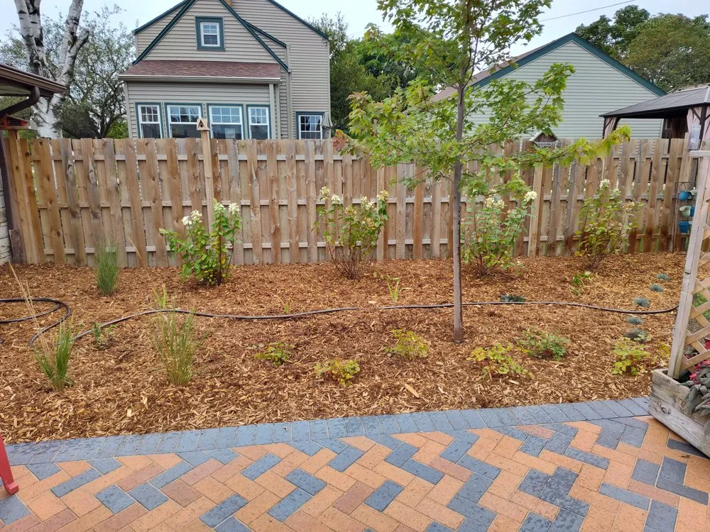 Professional outdoor landscaping for homes in New Berlin, WI by New Vision Landscaping