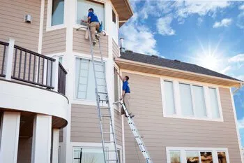 New Vision Windows And Gutters Logo