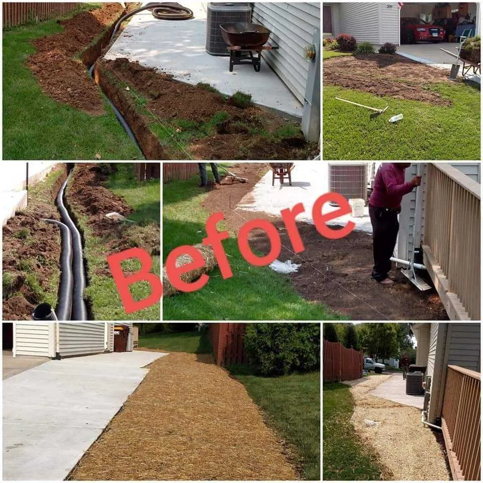 Professional landscape installation in Harvard, IL by New Way Landscape