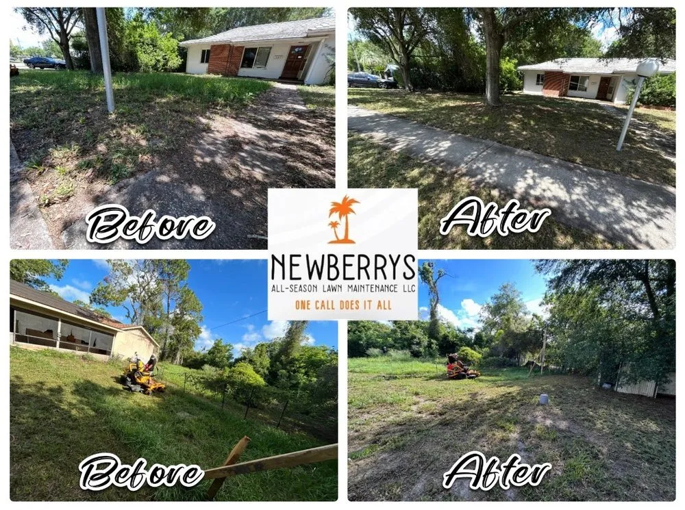 Trusted lawn mowing service for outdoor upgrades across Osteen, FL - Newberrys All Season Lawn Maintenance