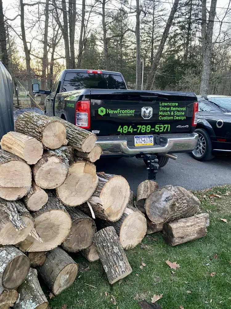 Professional landscape installation for outdoor upgrades in Danielsville, PA by NewFrontier Landscaping LLC.
