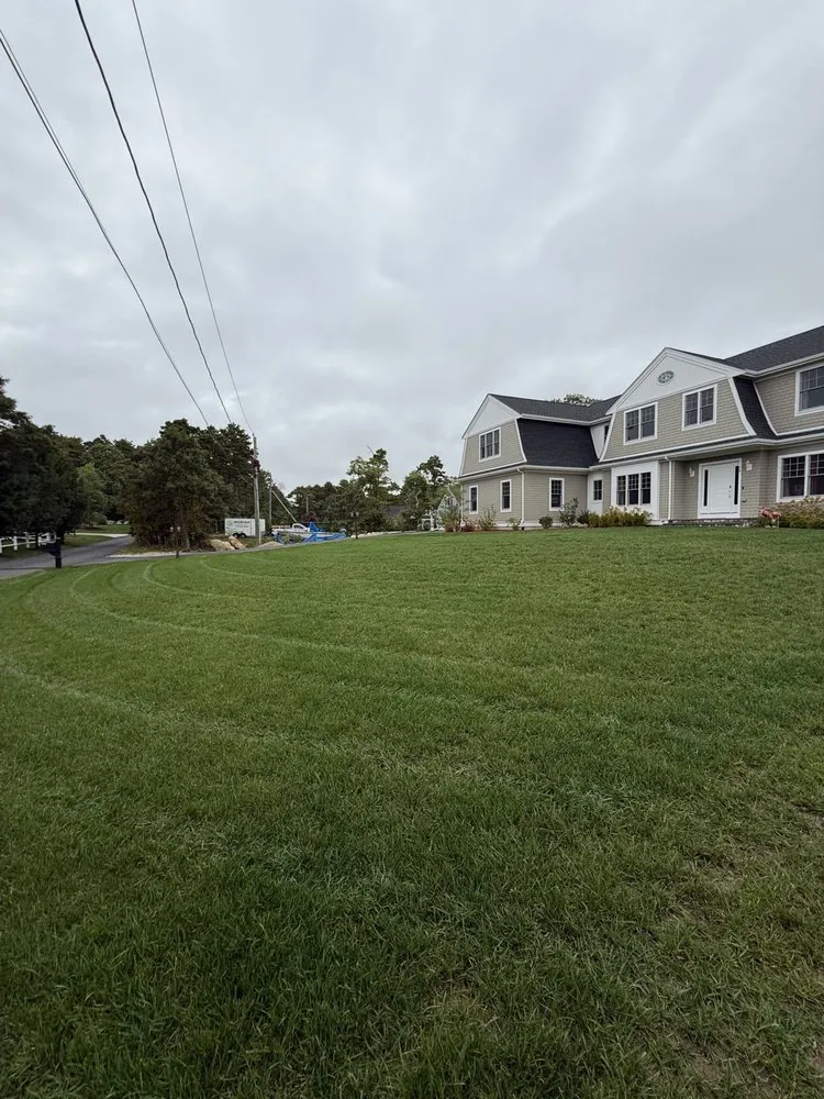 Local yard cleanup service for homes in Yarmouth, MA by Newgrass Landscaping