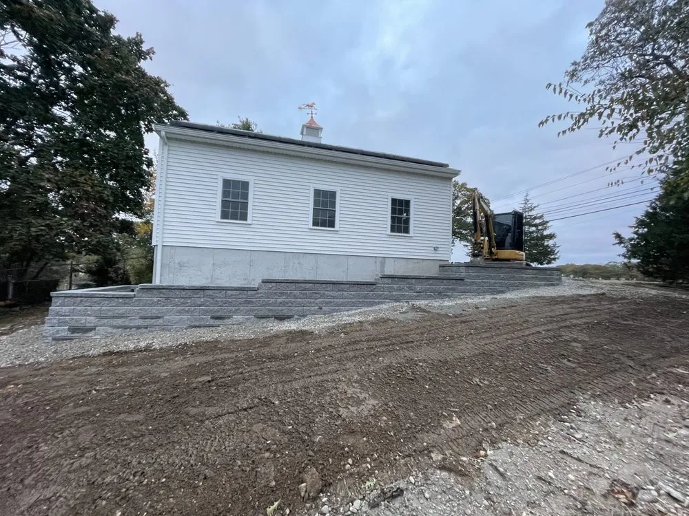 Trusted residential landscaping for beautiful yards in Foxborough, MA by Newhook Contracting