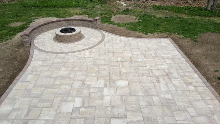 Affordable residential landscaping in Foxborough, MA by Newhook Contracting