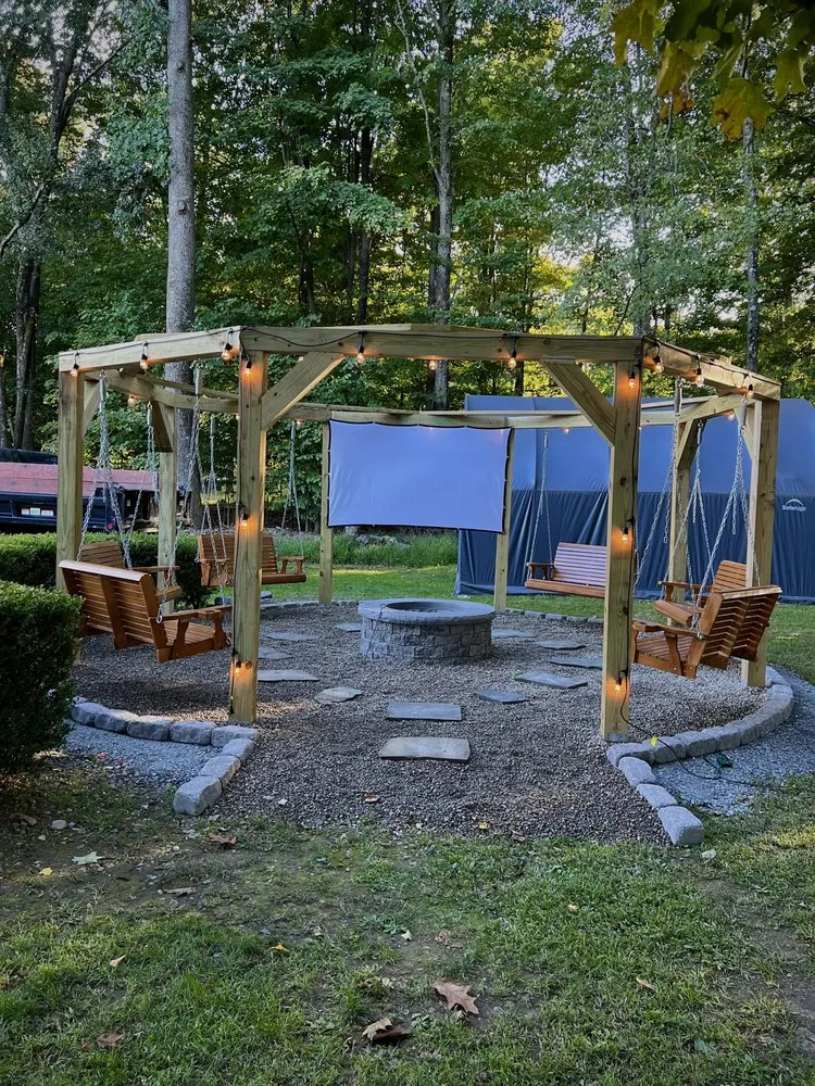 Custom outdoor landscaping for residential properties in Gardiner, NY by Newkirk Lawn & Landscape