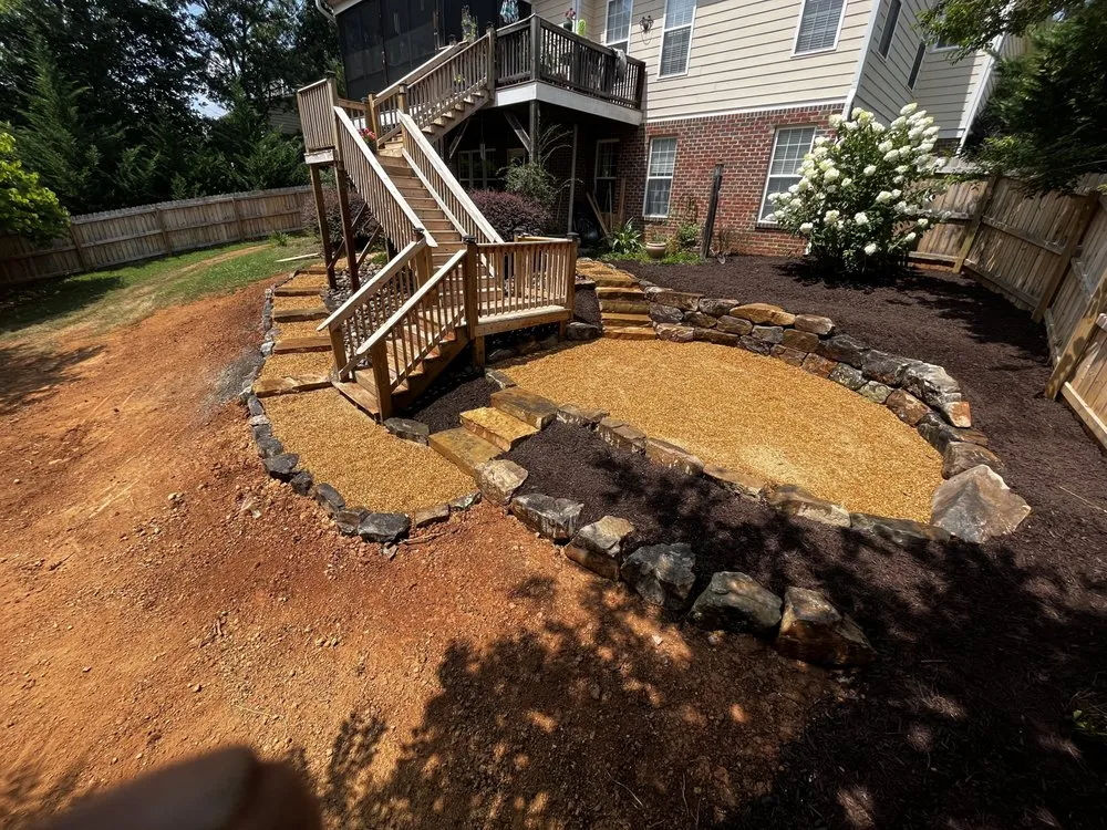Affordable landscape design for homes in Durham, NC by Newland Hardscaping & Landscaping