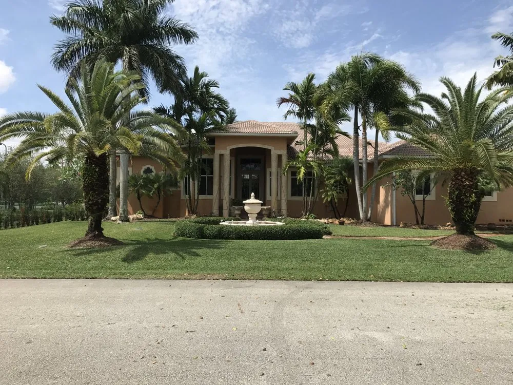 Reliable landscape installation for residential properties in Davie, FL by Newman's Lawn Service
