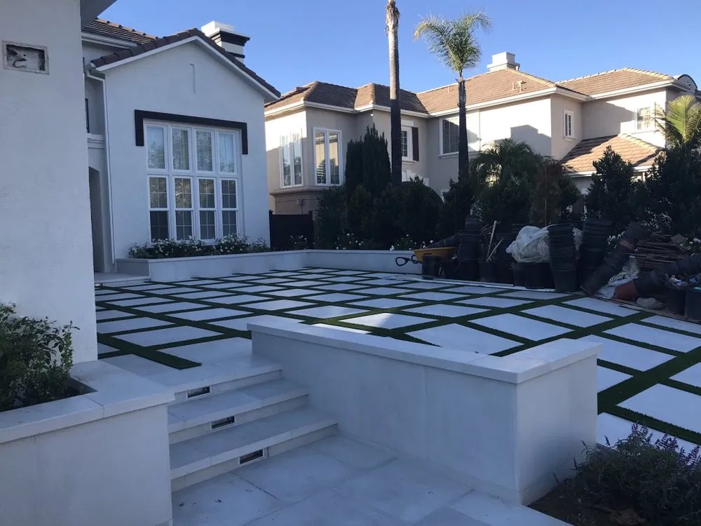 Custom lawn mowing service for beautiful yards across Orange, CA - Newport Landscape