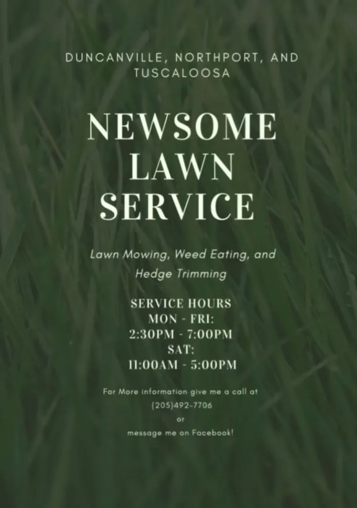 Reliable landscape design experts serving Duncanville, AL - Newsome Lawn Services