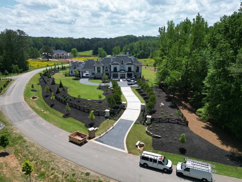 Affordable outdoor landscaping in Suwanee, GA by NewSouth Landscapes