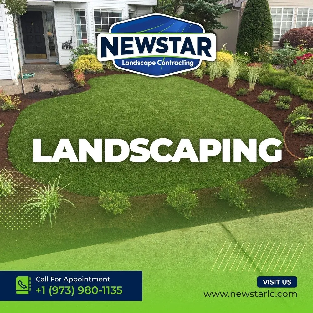 Professional garden landscaping in Kearny, NJ - Newstar Landscaping Contracting