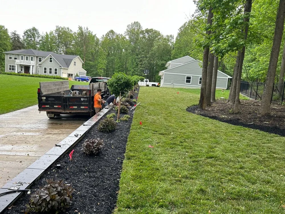 Top-rated landscape installation for homes across Manassas, VA - Newsunshine Irrigation & Landscaping