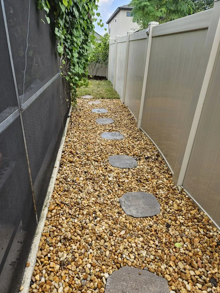 Professional landscape installation in Riverview, FL - Newville Outdoors