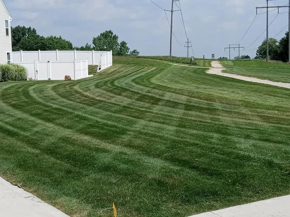 Custom landscape installation in Akron, OH - Next level