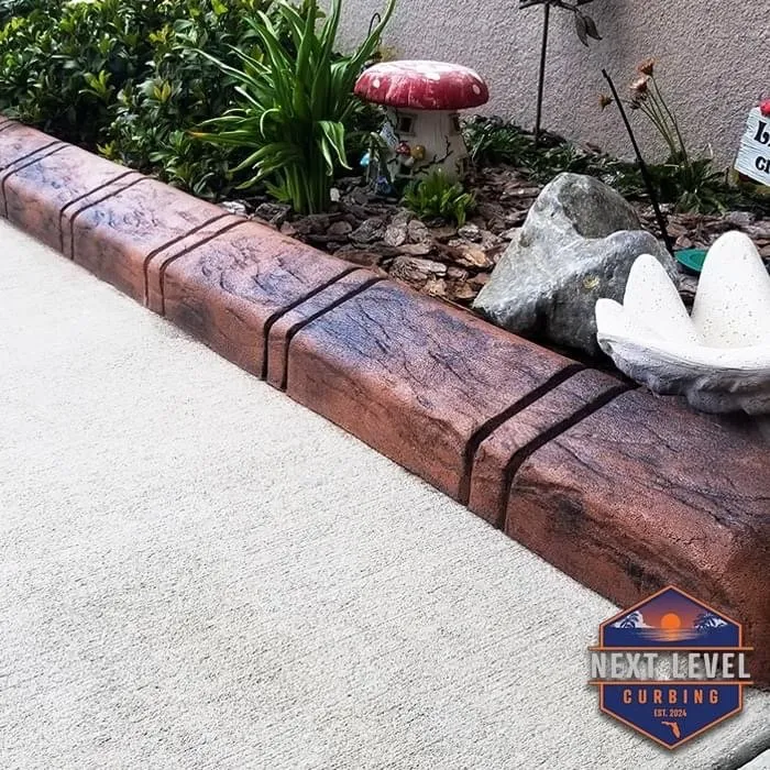 Professional residential landscaping in Groveland, FL by Next level curbing