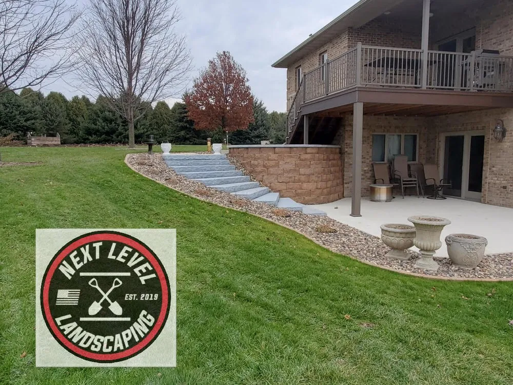 Custom yard cleanup service in Castalia, IA - Next Level Landscaping