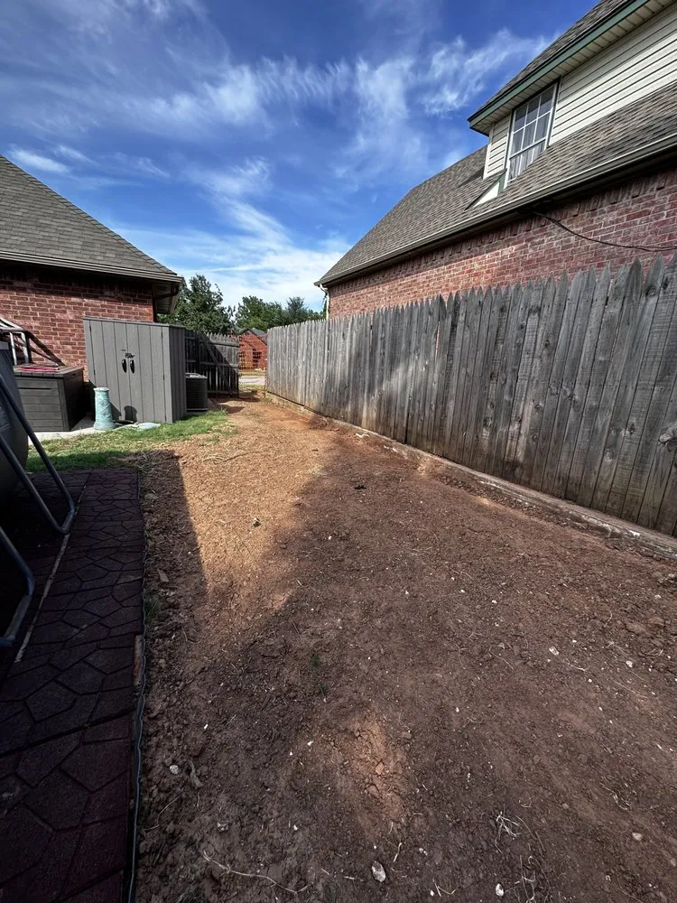 Professional outdoor landscaping in Yukon, OK by Next Level Lawn Solutions