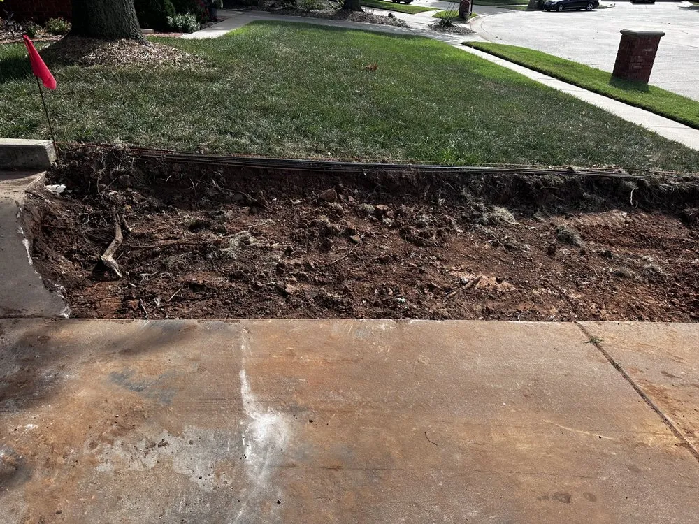 Local garden landscaping for residential properties in Yukon, OK by Next Level Lawn Solutions