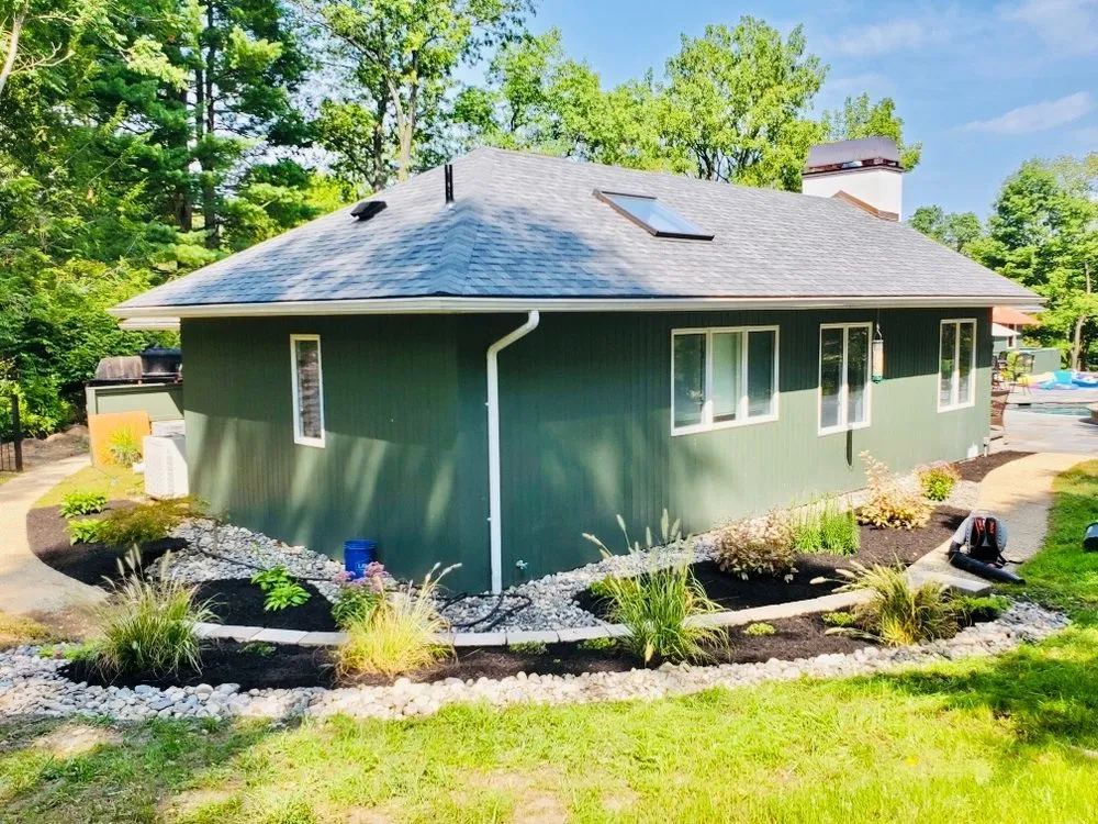 Custom landscape installation for homes in Hohenwald, TN by Next Level Property Solutions