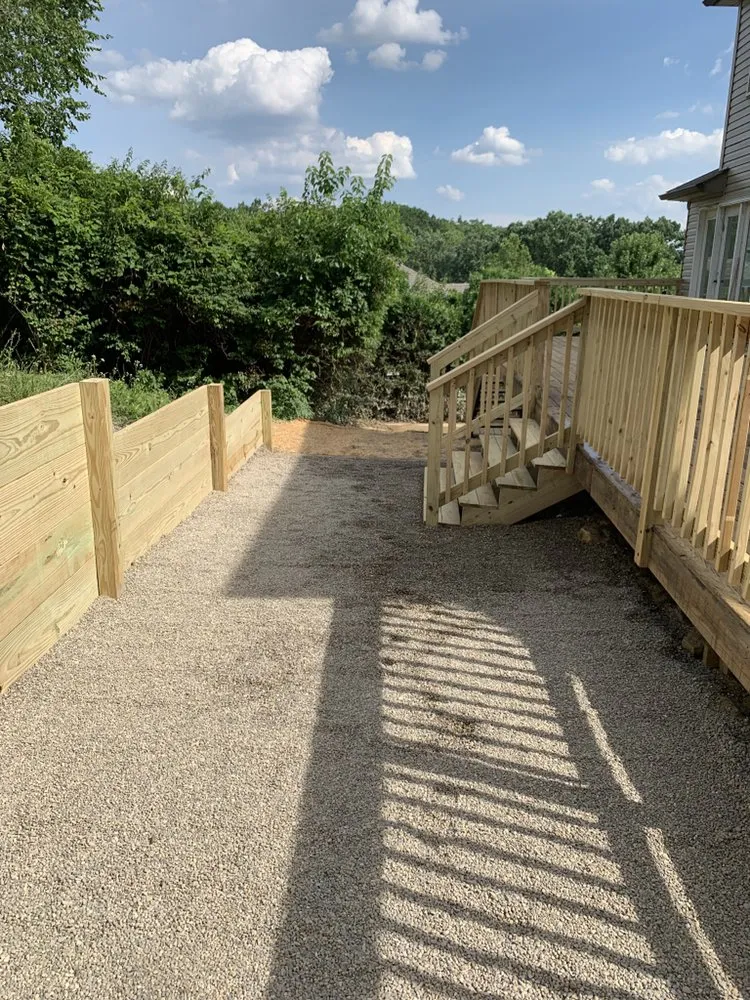 Professional landscape design for homes in Liberty Township, OH by Next on Deck Contracting