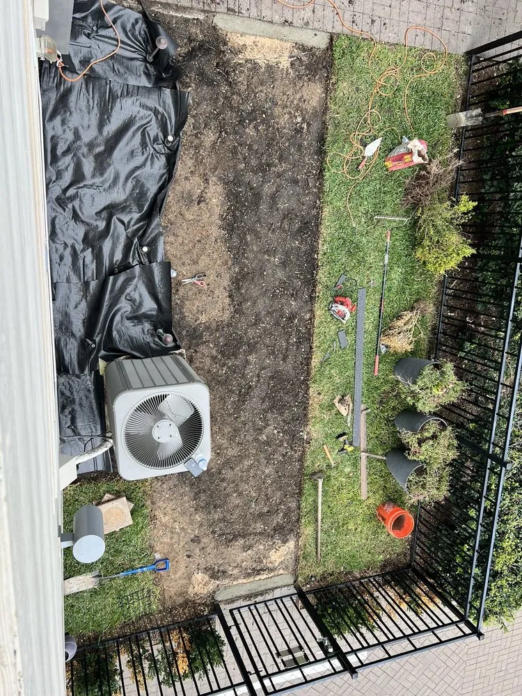 Custom outdoor landscaping in Houston, TX by Next View Landscaping Services