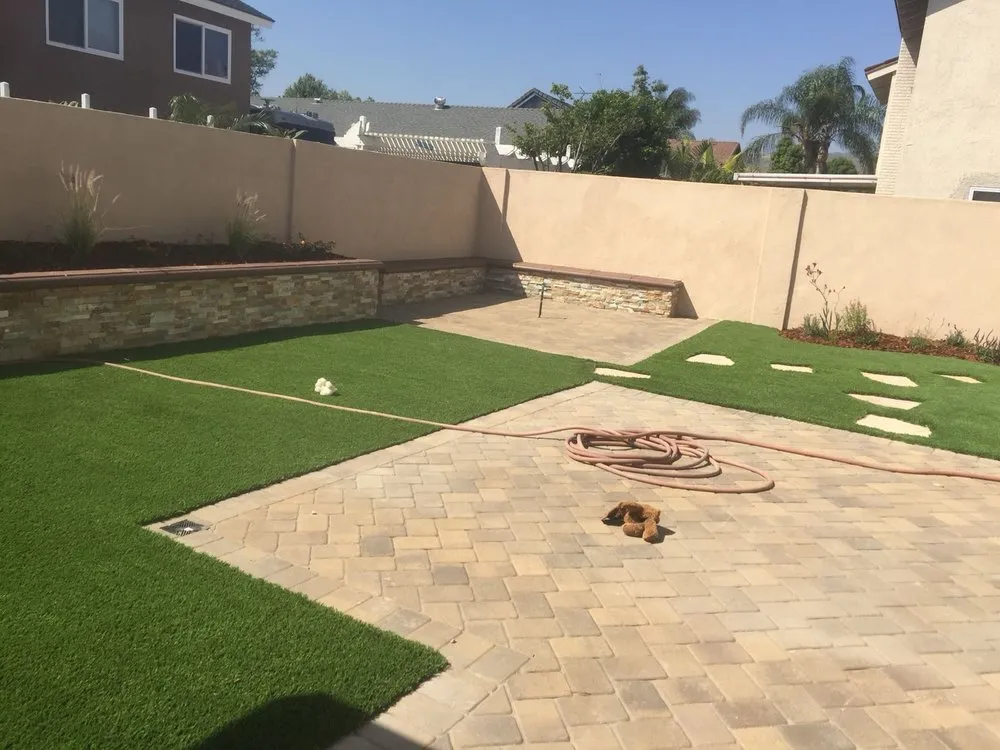 Reliable lawn mowing service near you in San Fernando Valley, CA by NextDoor Landscaping Pavers & Turf