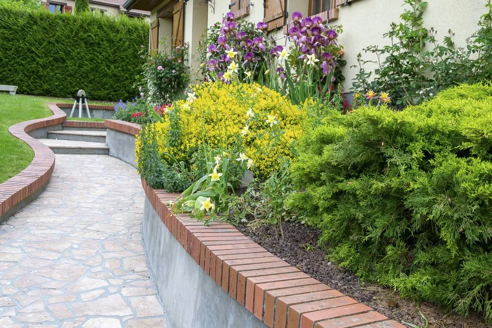Affordable garden landscaping in San Fernando Valley, CA by NextDoor Landscaping Pavers & Turf