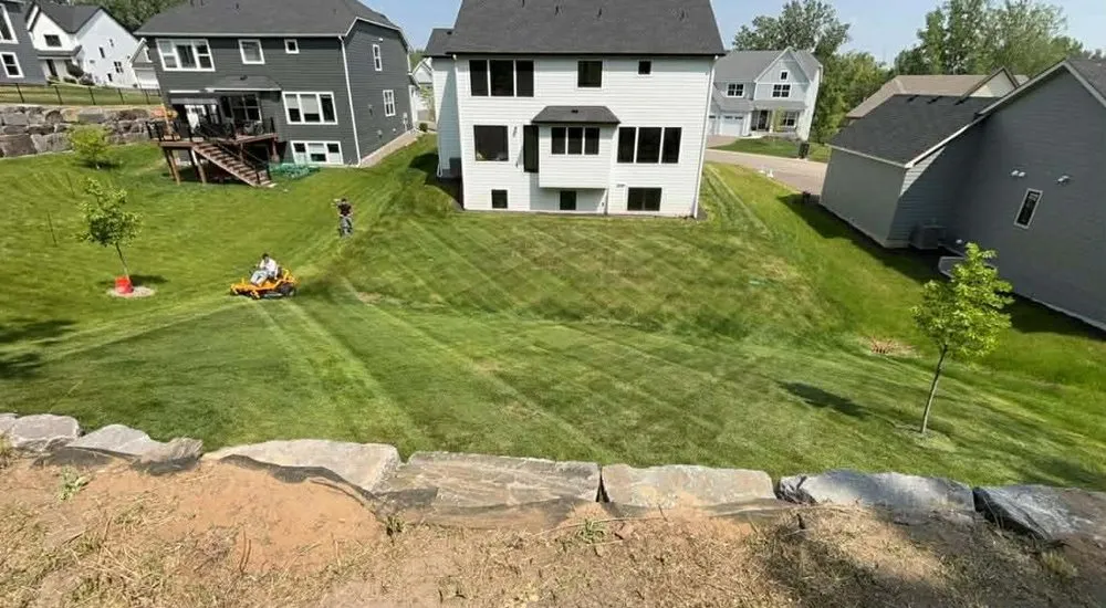 Professional outdoor landscaping for outdoor upgrades in Oakdale, MN by NextGen Property Solution
