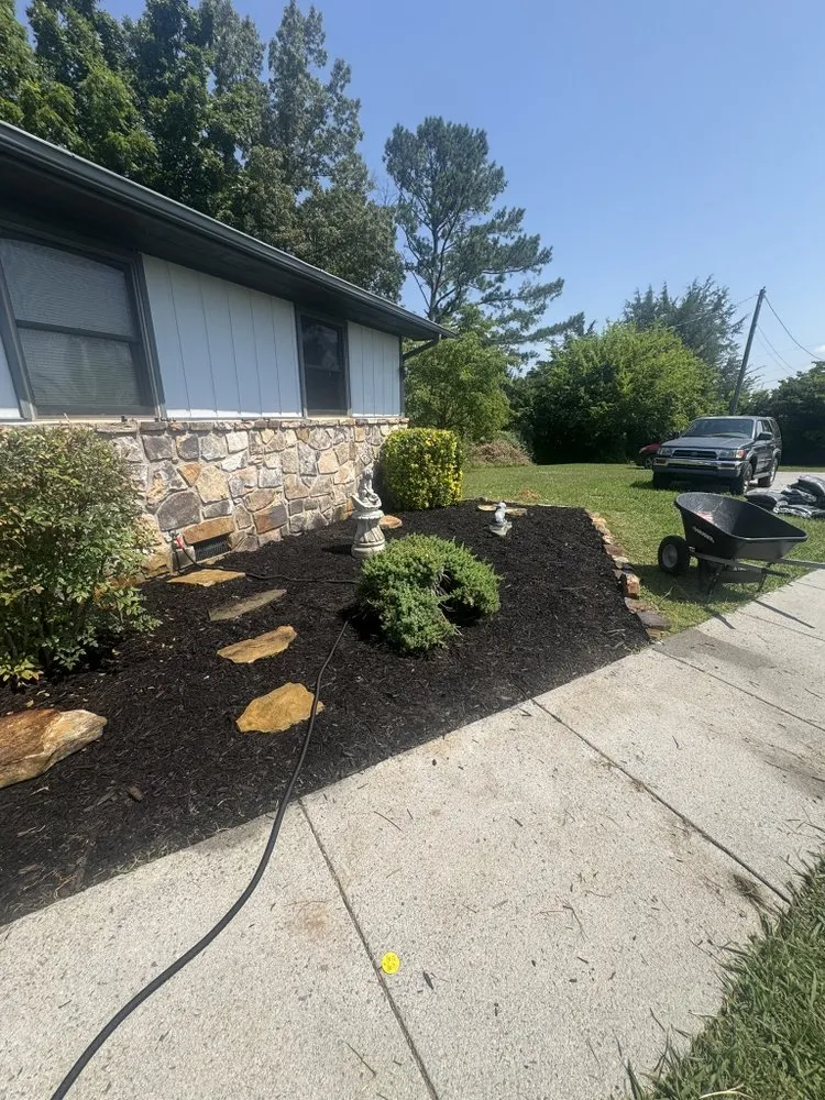 Professional lawn mowing service in Pigeon Forge, TN by NF Construction