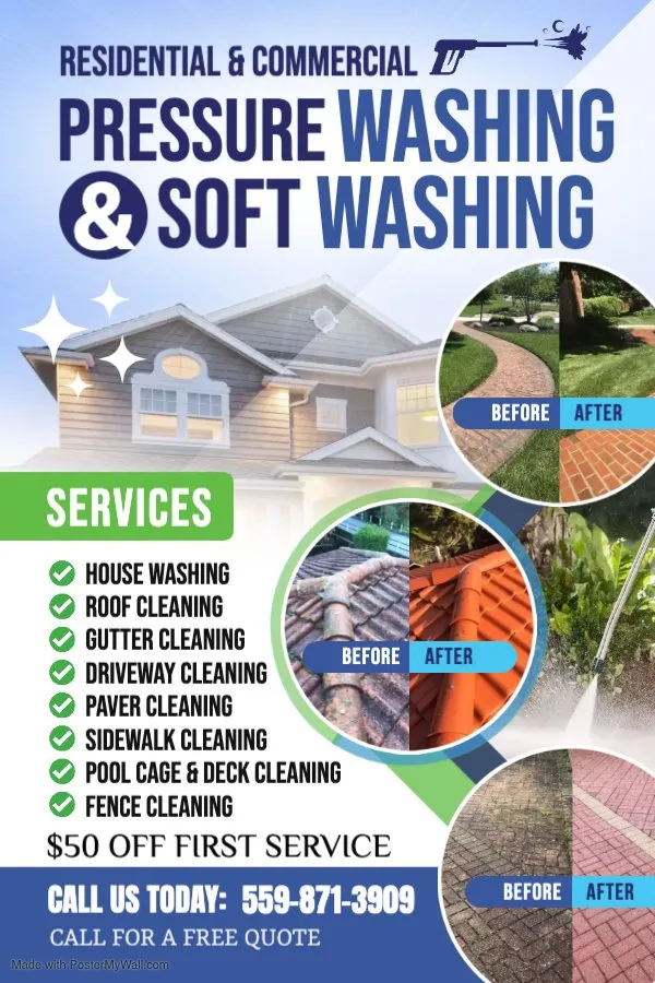 Affordable yard maintenance with custom design across Fresno, CA - NF Roofcleaning