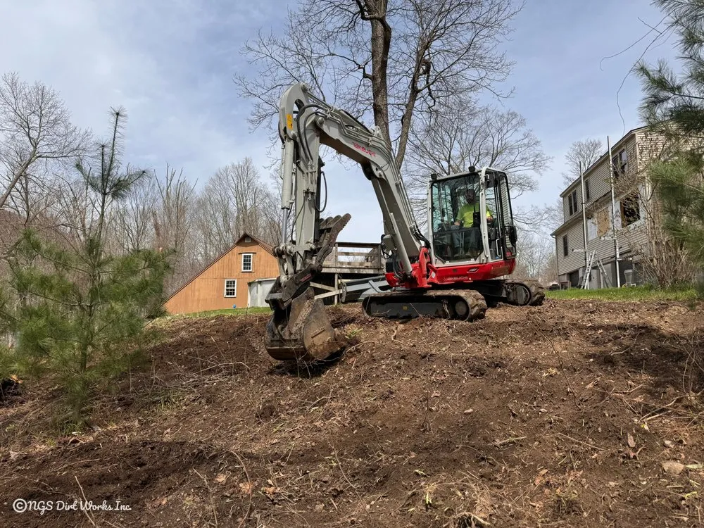 Reliable outdoor landscaping in Hampden, MA - NGS Dirt Works