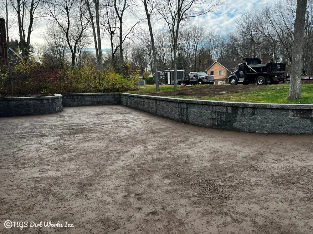 Local residential landscaping with custom design across Hampden, MA - NGS Dirt Works