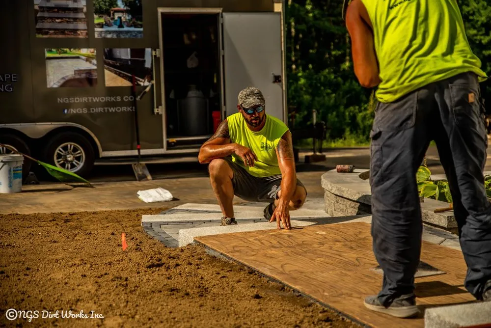 Top-rated garden landscaping with custom design across Hampden, MA - NGS Dirt Works