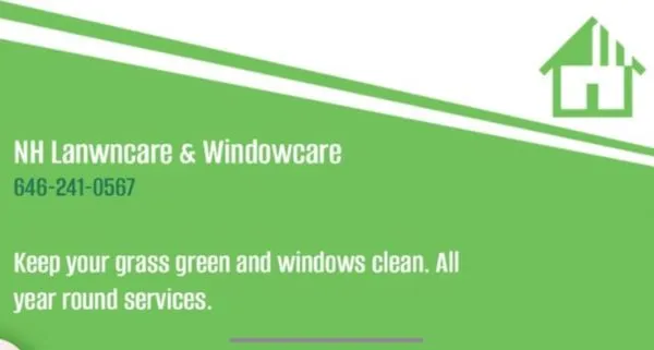 NH Lawncare and Windowcare Logo
