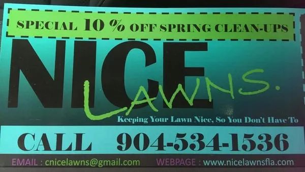 Nice Lawns Logo