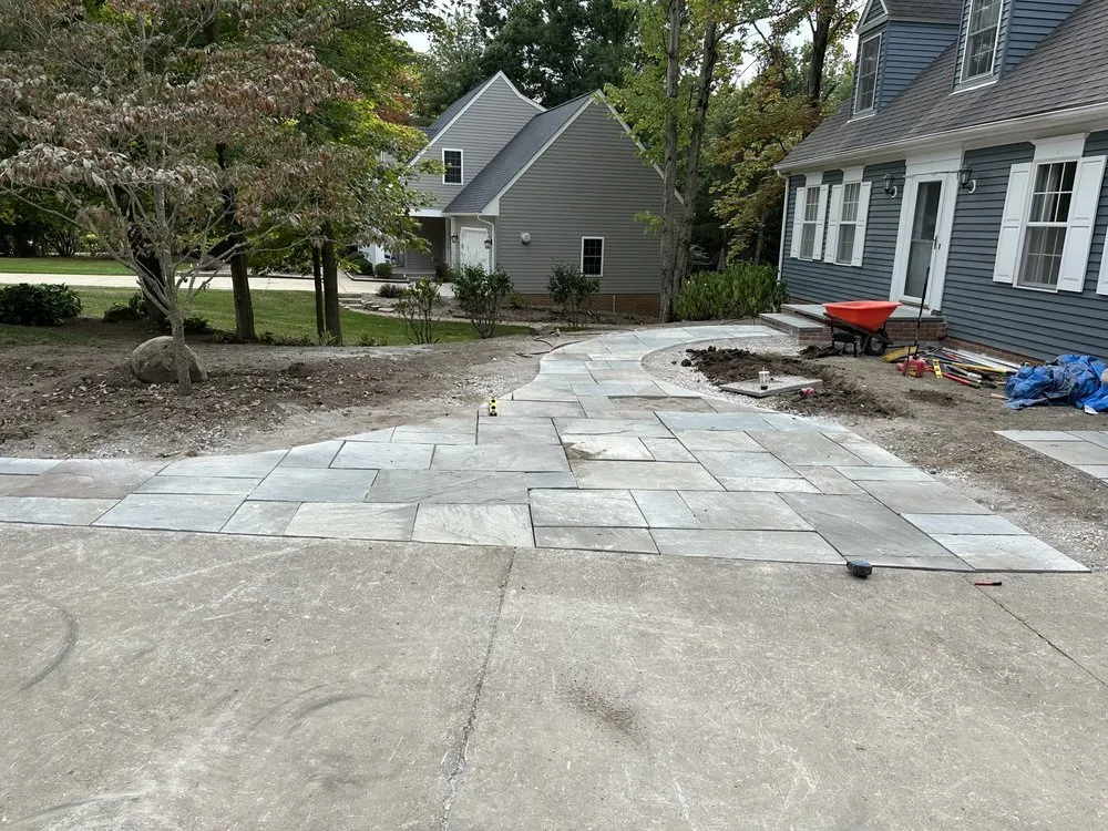 Professional landscape installation for homes across Diamond, OH - Nicholas Excavation