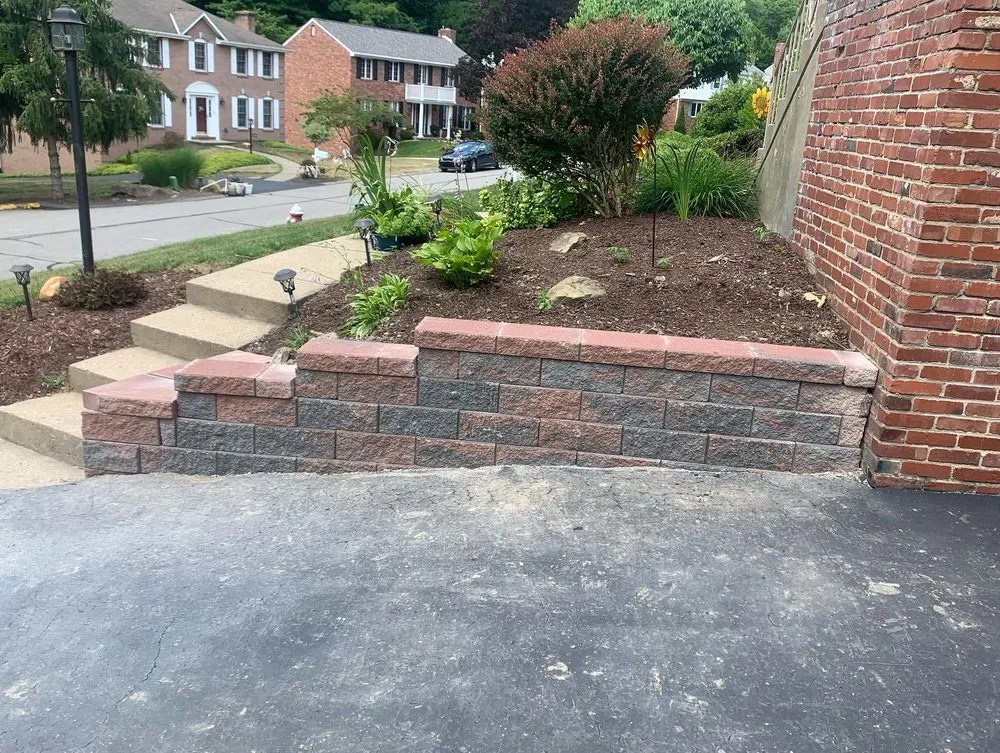 Custom landscape design in Pittsburgh, PA by Nicholas landscaping