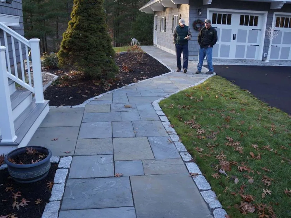 Professional garden landscaping in Middleborough, MA by Nichols Horticulture