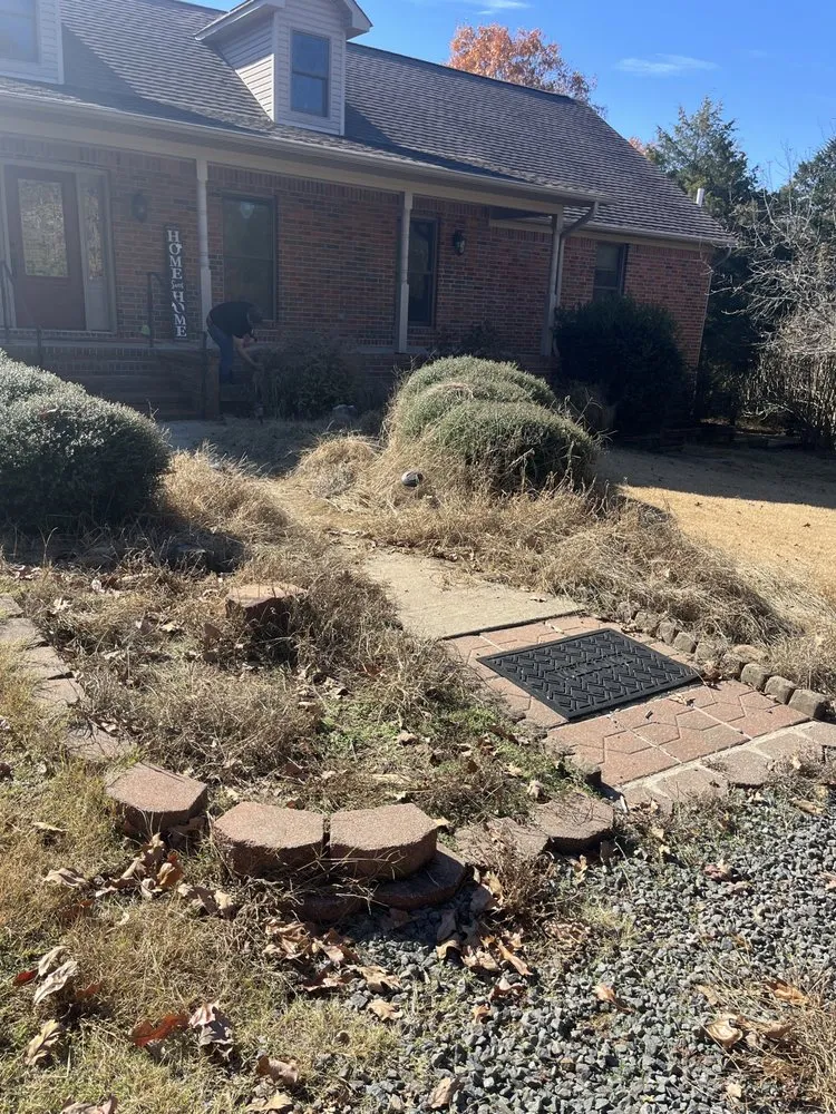 Professional garden landscaping for homes in Greenbrier, AR by Nichols Landscaping and Debris Removal