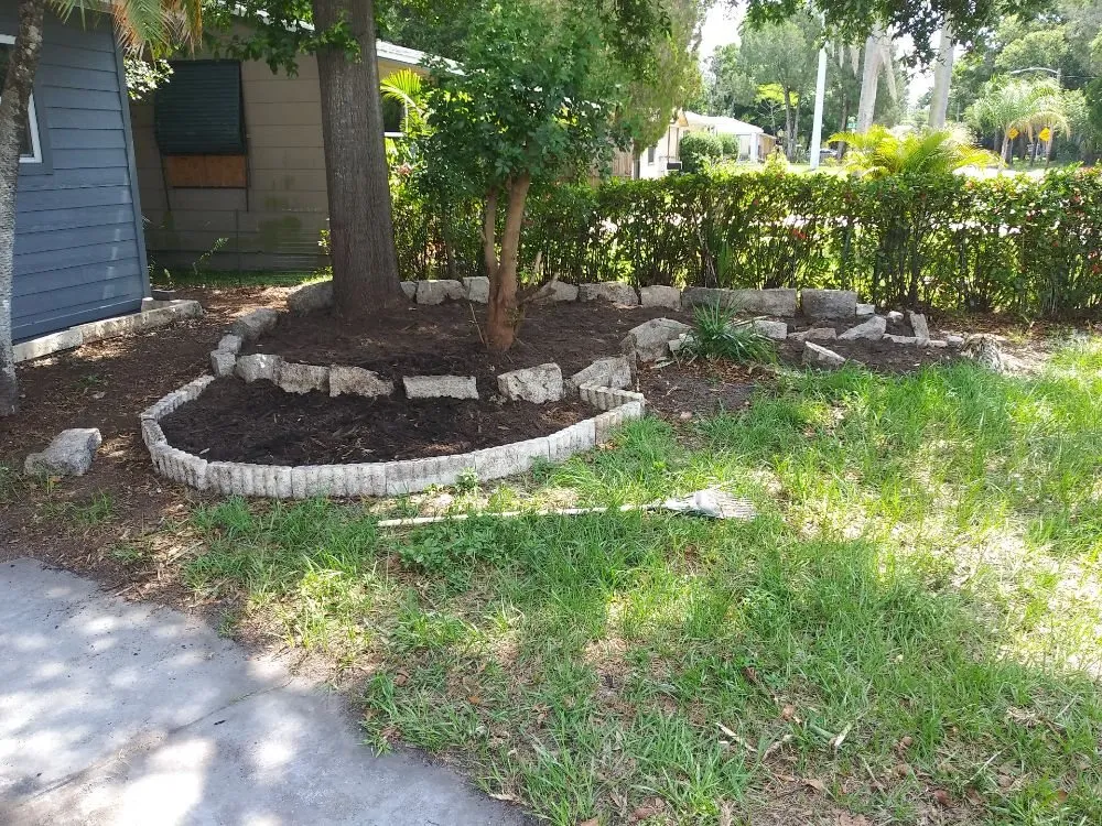 Custom yard maintenance in Pinellas Park, FL by Nicholson Landscape and Hauling Service