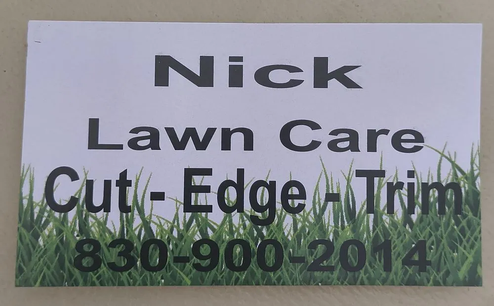 Professional yard cleanup service in Batesville, TX by Nick Lawn Care