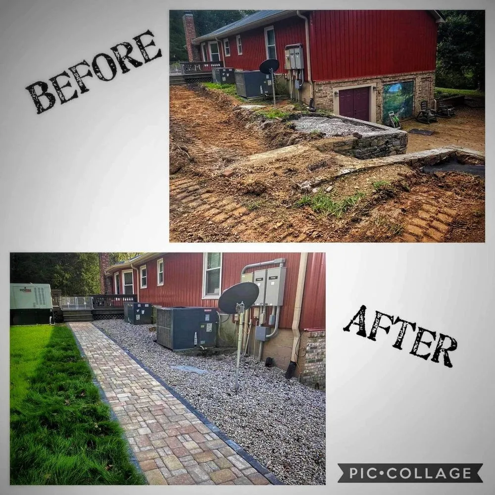 Professional garden landscaping with custom design in Ashland City, TN by Nickens Outdoor Solutions